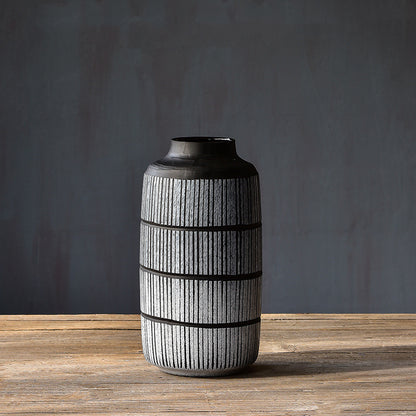 American Retro Polished Glass Vase Ornaments