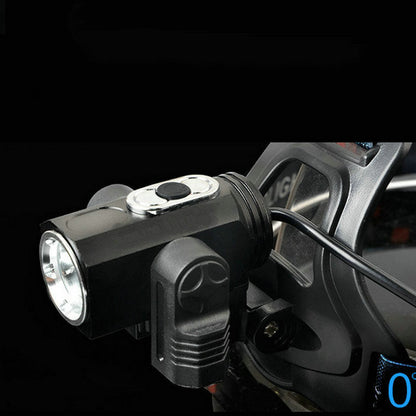 Outdoor Head-mounted USB Rechargeable Flashlight