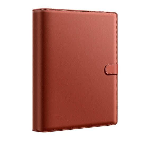 Thickened Leather Face Family ID Storage Book