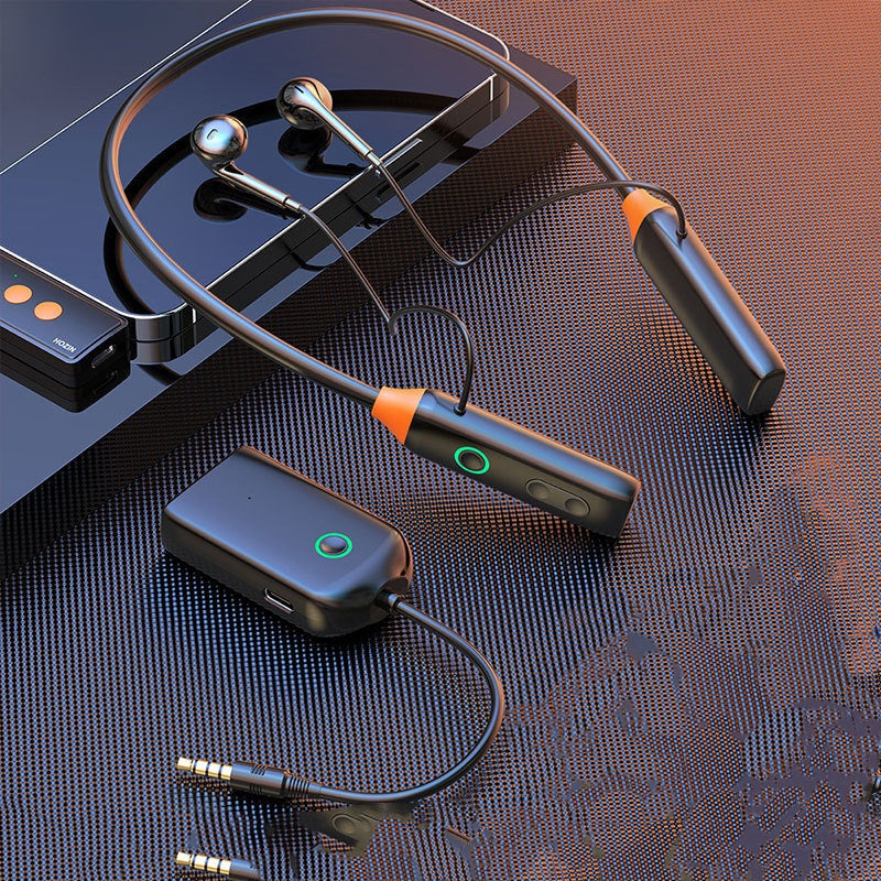 Wireless Monitor Earphone Neck Mounted Microphone Equipment