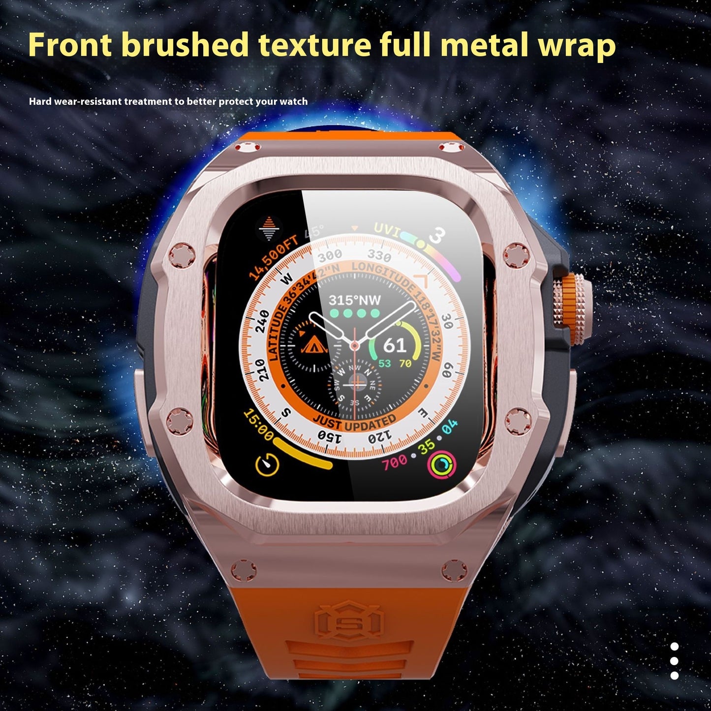 Watch Ultra49mm Personalized Metal Drop-resistant Modified Protective Case
