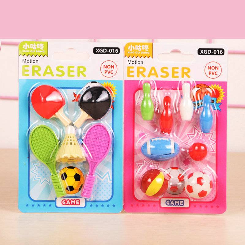 Mini Eraser Set
