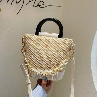 Women's Small Straw Bag Handbags Crossbody Bag