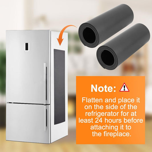 2-pack Magnetic Fireplace Winter Indoor Fireplace Ventilation Cover