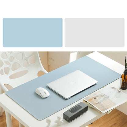 Simple Laptop Extra Large Leather Mouse Pad