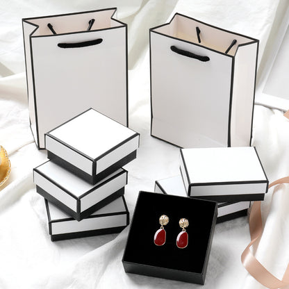 Ins Style Bracelet Ring Earring Nail Necklace Jewelry Gift Box