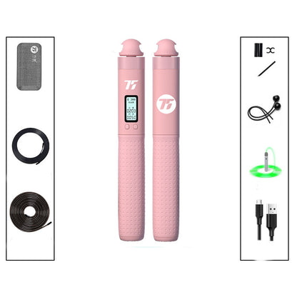 Smart Adjustable Mobile Phone Bluetooth Electronic Counting Skipping Rope