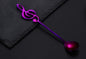304 stainless steel music symbol creative spoon