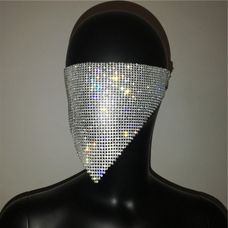 Explosive metal flash jewelry mask - FLIPSTYLEZLLC