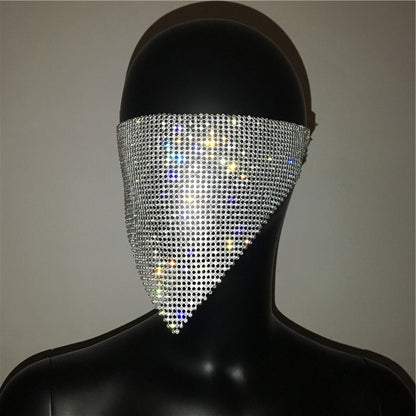 Explosive metal flash jewelry mask - FLIPSTYLEZLLC