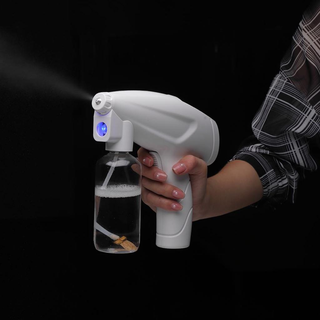 Portable wireless charging nano electrostatic sprayer