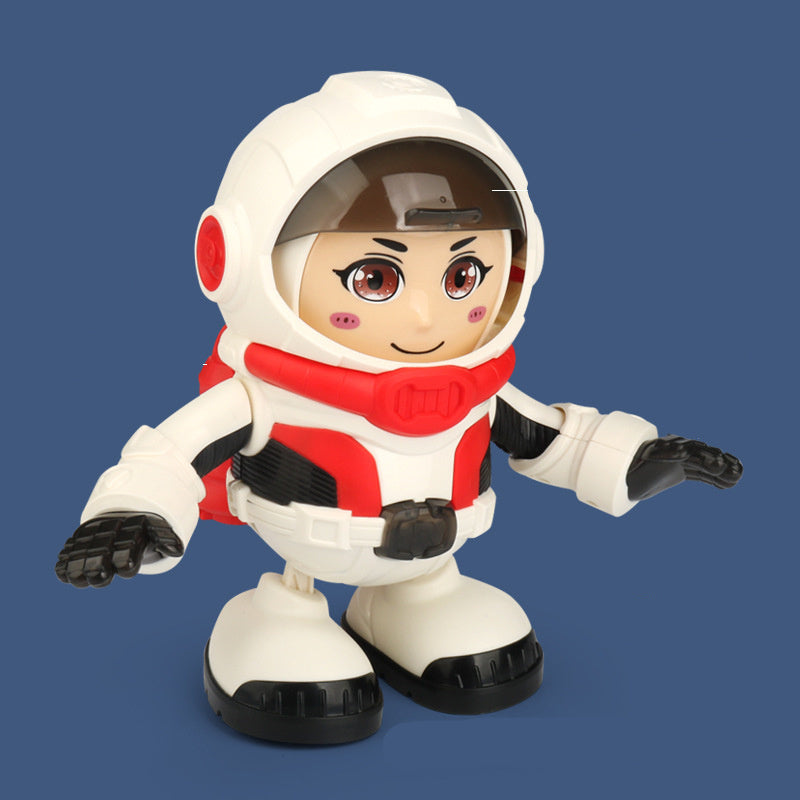 Electric Cartoon Astronaut Can Sing, Dance, Light And Music Robot
