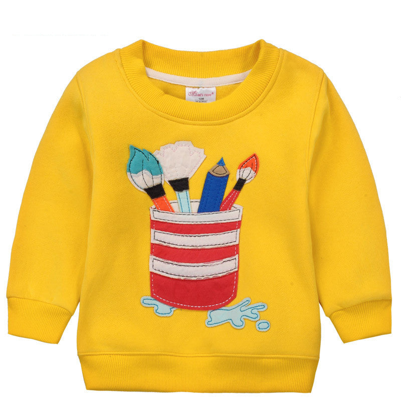 Christmas Series Sweater Children's Top Thickened