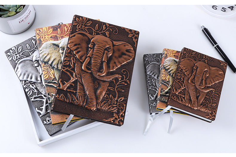 Manufacturer-customized European-style Embossed Retro Notebook Notebook Notepad