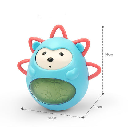 Music tumbler baby hand rolling interactive hedgehog toy