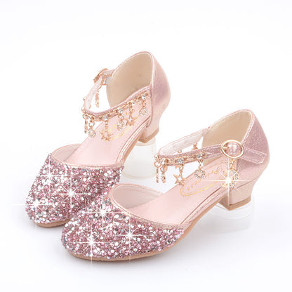 Princess Shoes Student Performance Shoes Baotou Sandals