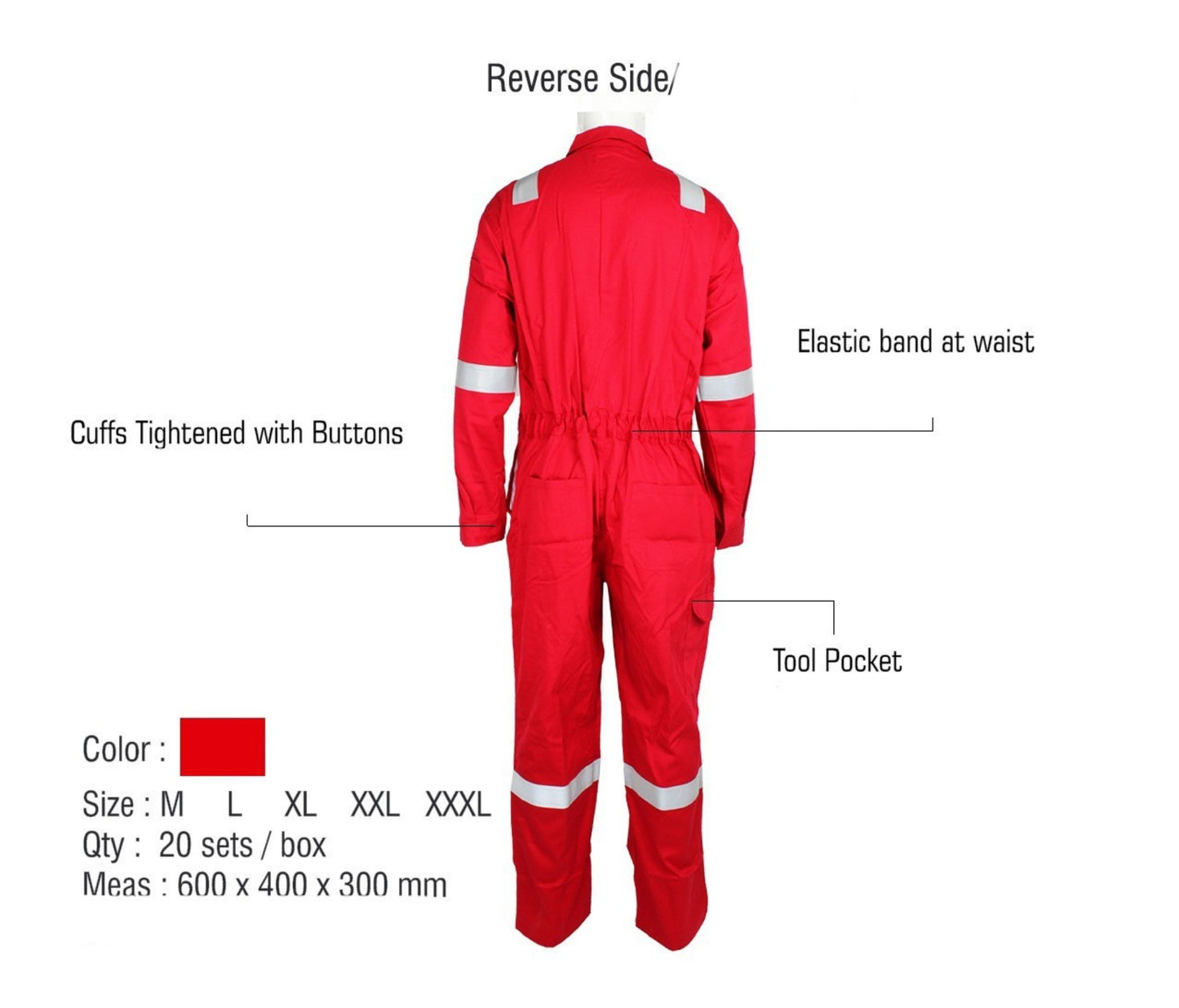 Flame Retardant Reflective Safety Clothing