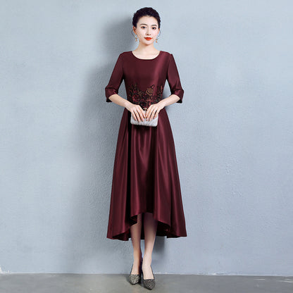 Chinese Style Dress Long Happy Mother-in-law Wedding