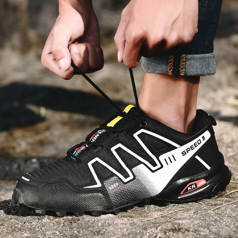 Men's shoes breathable mesh hiking shoes