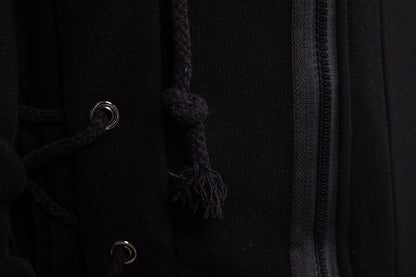 Plus Size Men's Hooded Loose Jacket