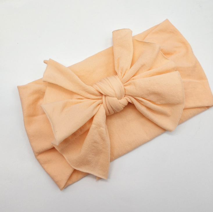 Nylon stockings fashion wide hair band handmade bow headband