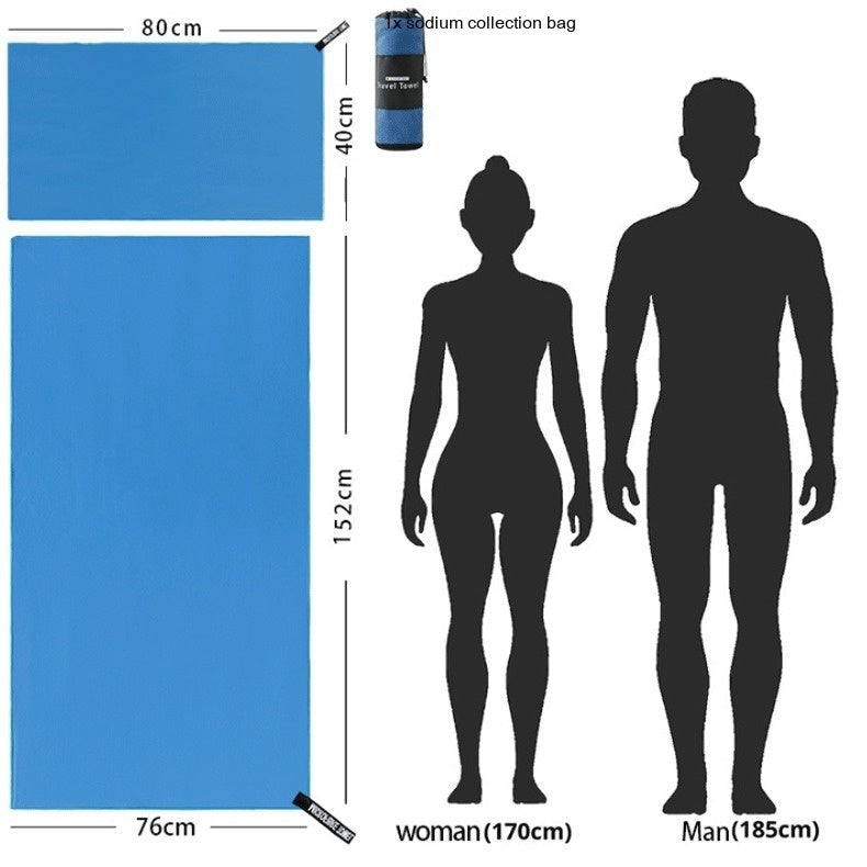 Fiber Sports Towel Beach Swimming Towel