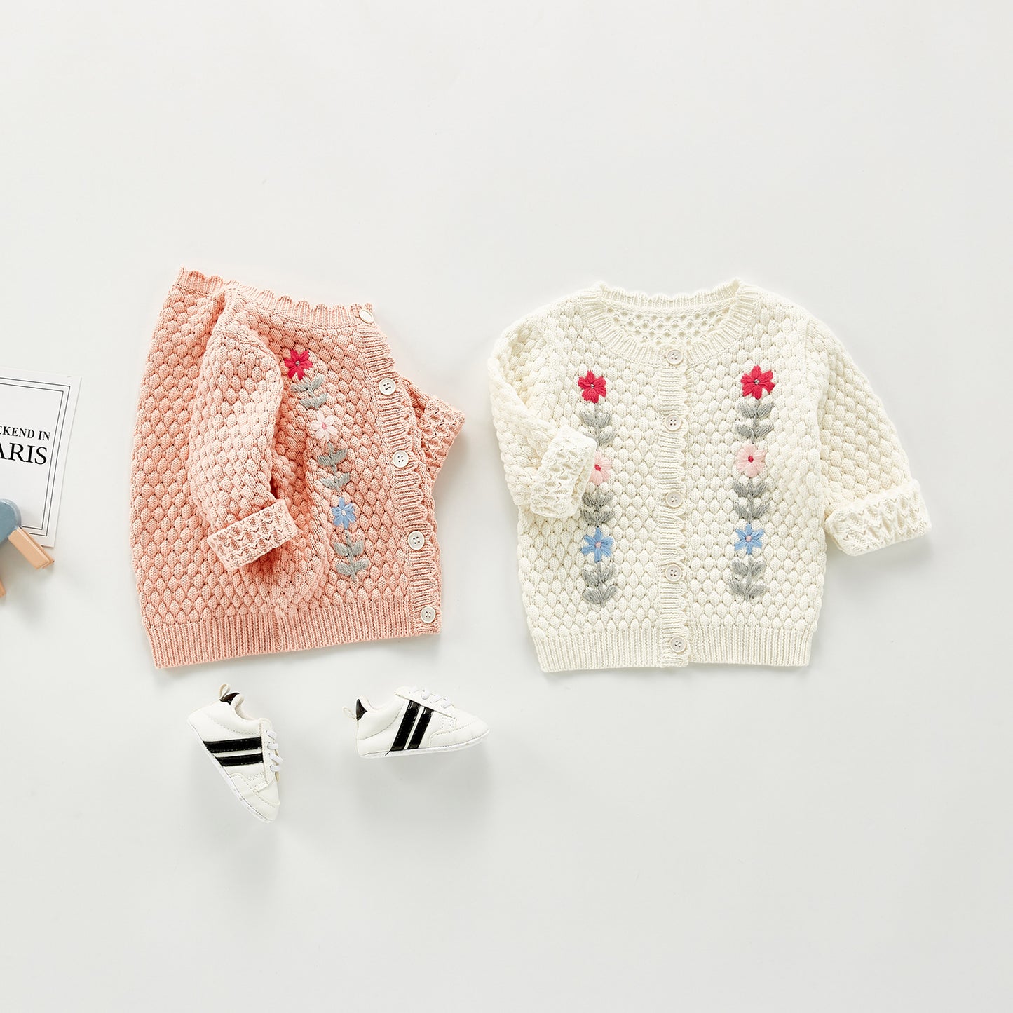 Hand-embroidered Jacket Top All-match Cardigan