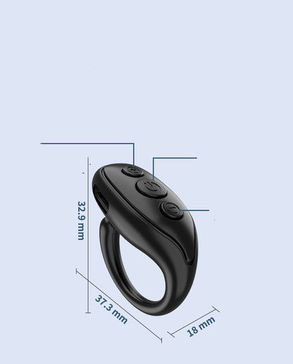 Ring Bluetooth Remote Control Mobile Phone Self-timer