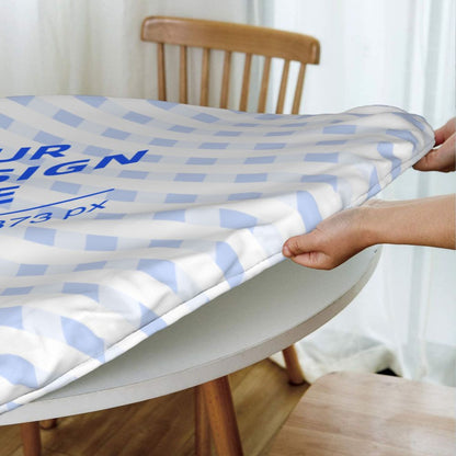 Oil And Stain Resistant Round Table Cover