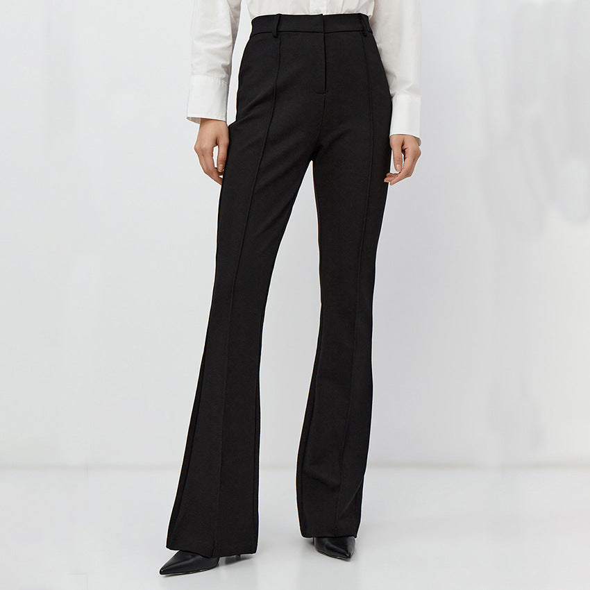 Slim Fit Casual Suit Pants For Women
