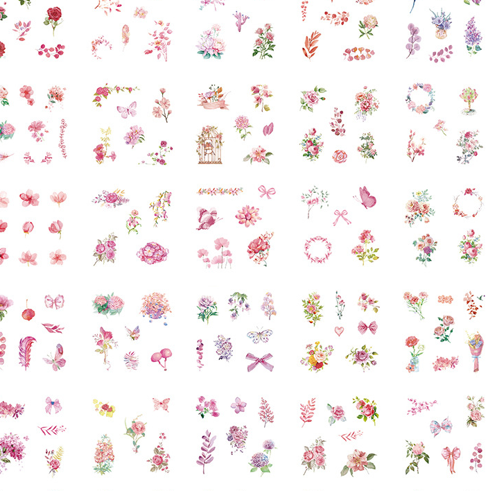 Gift box set sticker