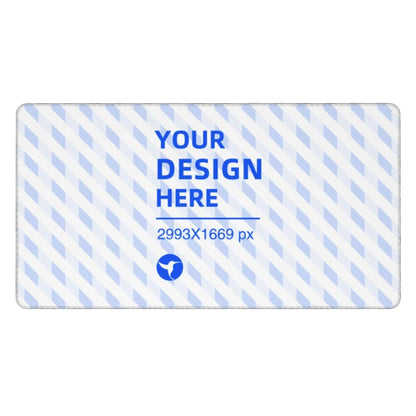 Create your own 16x29.5in Horizontal Oversized Anti-Slip Rubber Keyboard Pad
