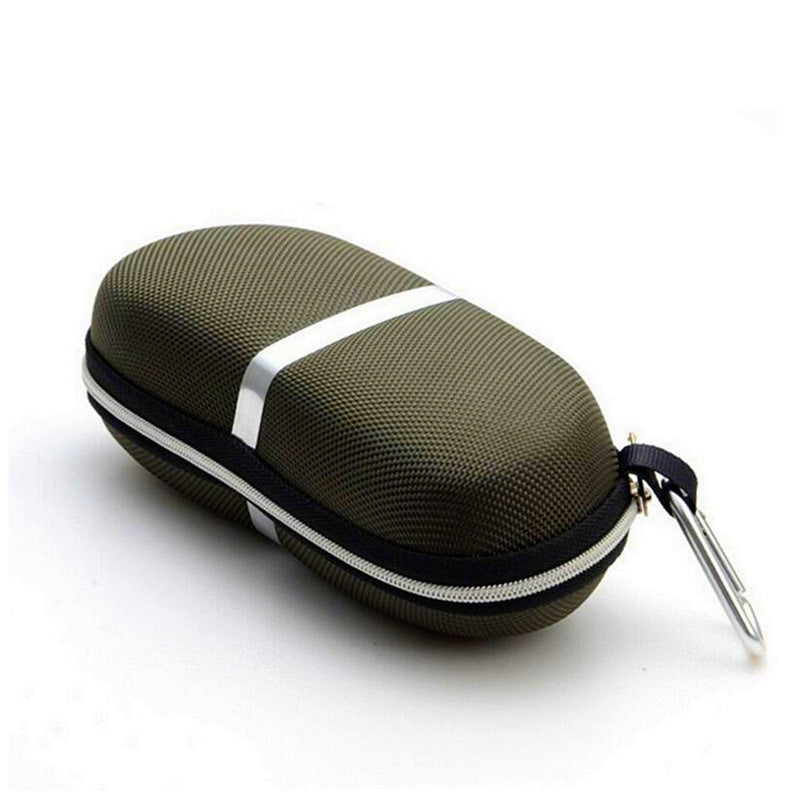 Compression Resistant Zipper Aluminum Hook Sunglasses Box