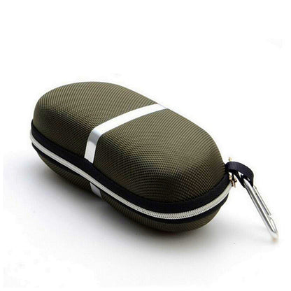 Compression Resistant Zipper Aluminum Hook Sunglasses Box