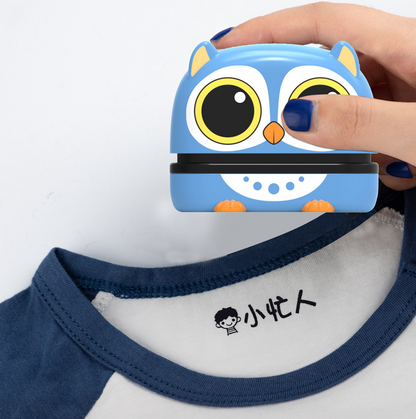 Kindergarten Name Seal Children Cartoon Washable