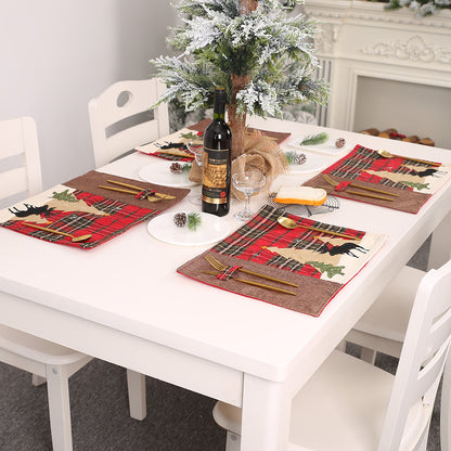 Elk tree table mat