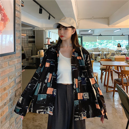 Hong Kong Fenghua shirt women''s short sleeve retro polo shirt