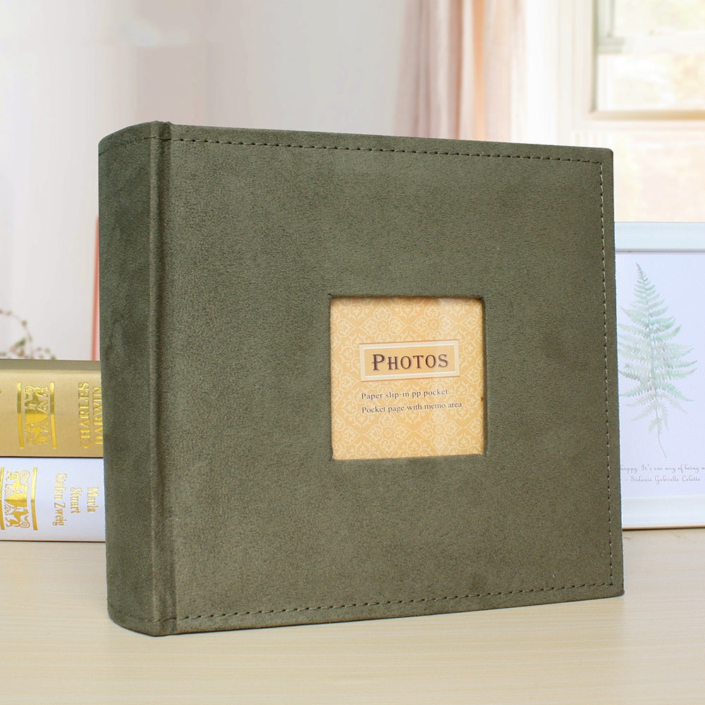 Creative Retro Flannel Photo Album Commemorative Album