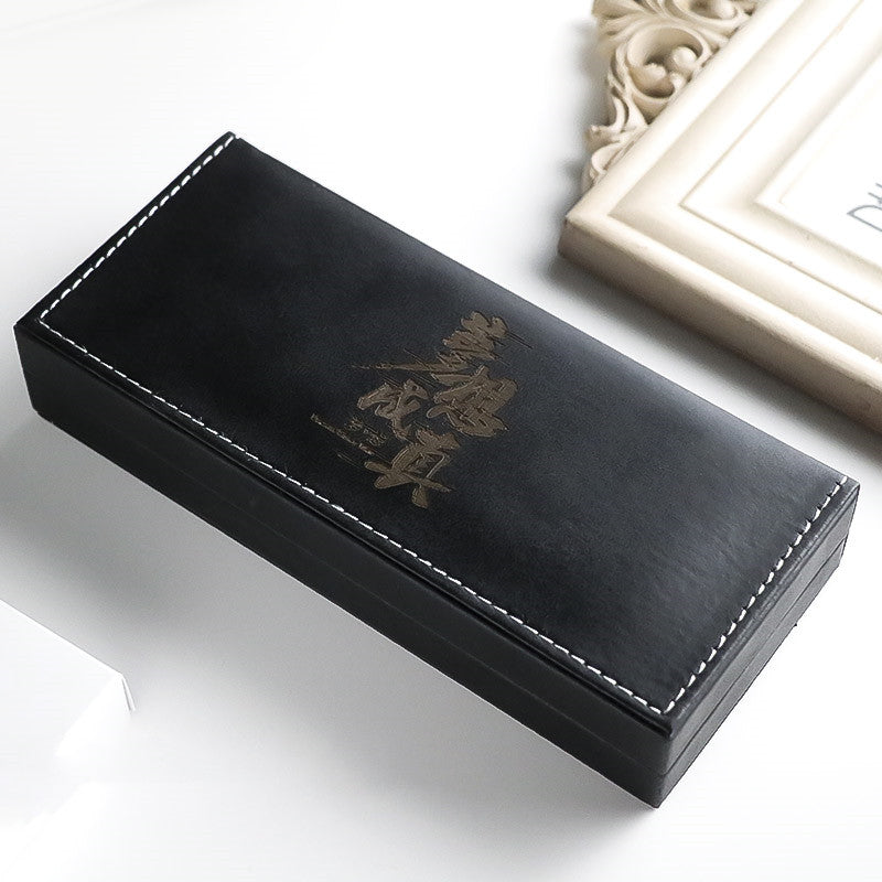 PU Leather Metal Signature Pen Packaging Gift Box