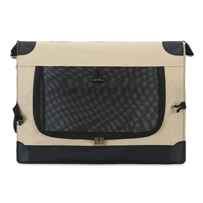 Large Capacity Folding Out Portable Cat Bag Suitcase