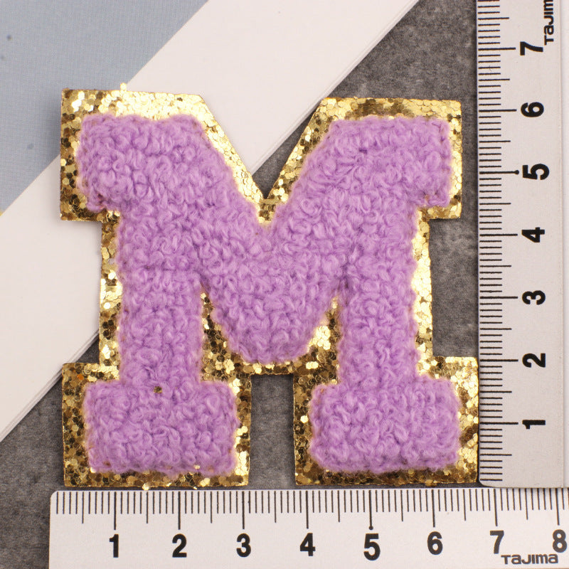 26 Letter Clothing Patch Embroider