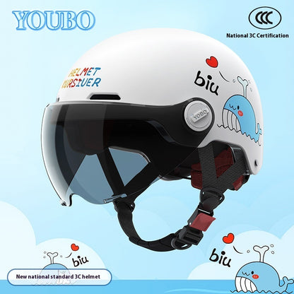 Children's Breathable Skateboard Electric Bike Helmet