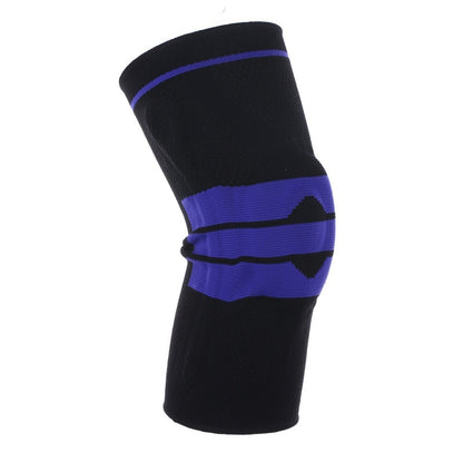 Silicone Spring Knitted Knee Pads Running Basketball Mountaineering