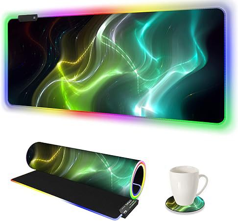 Gaming And Office USB RGB Backlit Mouse Pad