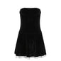 European And American Hot Girl Sexy Lace Pleated Lace-up Sleeveless Short Vest Dress