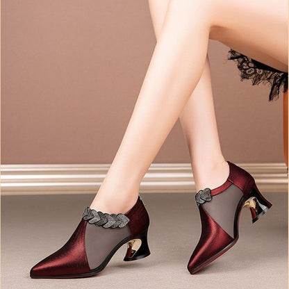 New Style Mesh Single Shoes Women Hollow - FLIPSTYLEZLLC