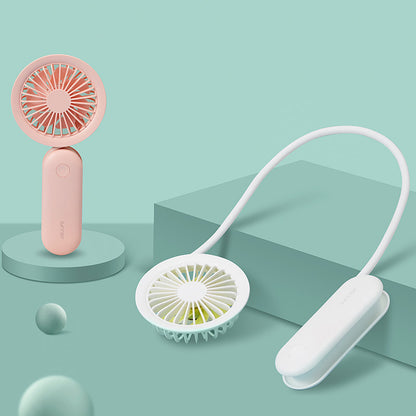 Folding Neck Fan Table Top Retractable Silent Brushless Motor