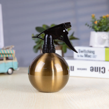 Stainless Steel Watering Watering Pot Black Gold Gardening Mini Household Sprinkler