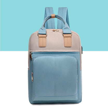 Fashionable USB Rechargeable Backpack Computer Bag