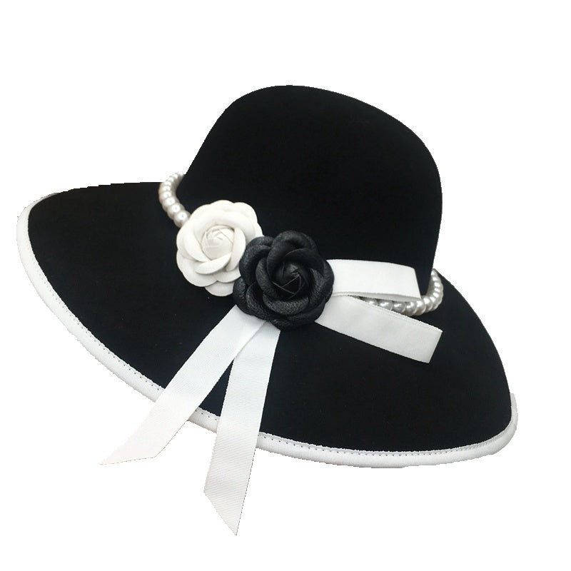 Women's Fashionable Woolen Fisherman Hat